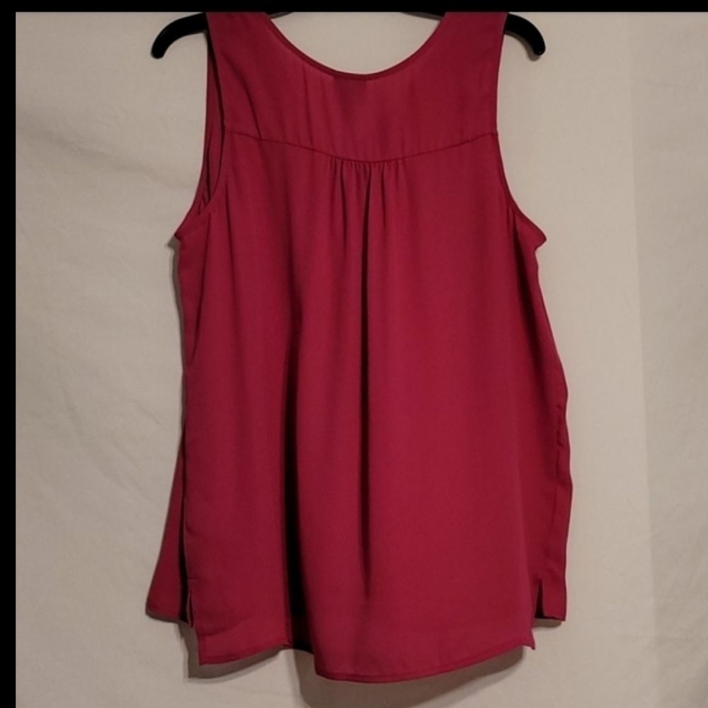 WORTHINGTON Sleeveless Chiffon Blouse - Picture 6 of 6